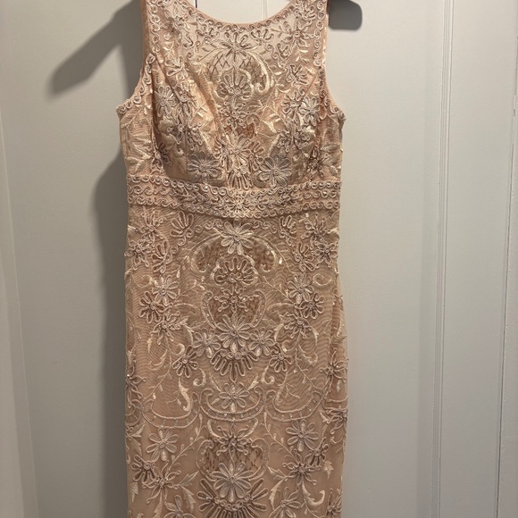 Sue Wong Beaded Cocktail Dress - Picture 1 of 2
